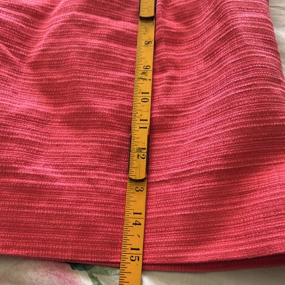 J.Crew Textured Coral/Salmon Mini Skirt - Picture 5 of 7